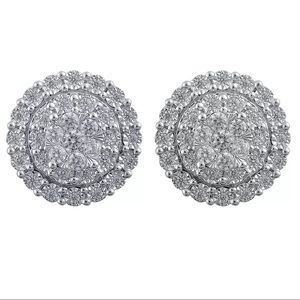 COPY - Diamond Earrings in 14K White Gold